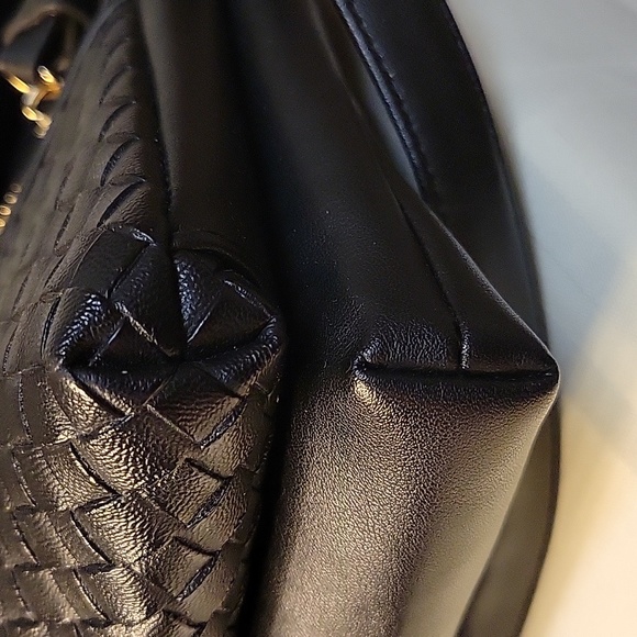 Unbranded Weaved crossbody handbag, Black - Picture 2 of 7